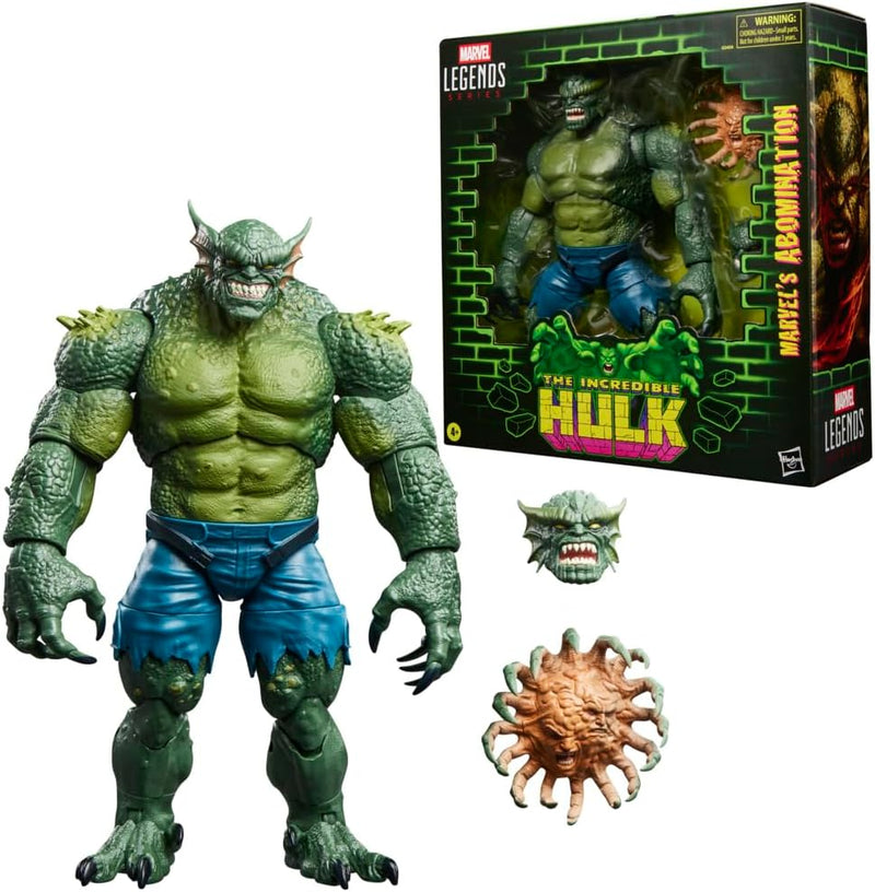 Marvel Legends The Incredible Hulk Abomniation Action Figure, side angle