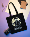 Wednesday Tote Bag design detail