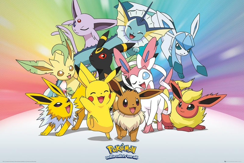 Eevee Pokémon Maxi Poster 61 x 91.5cm