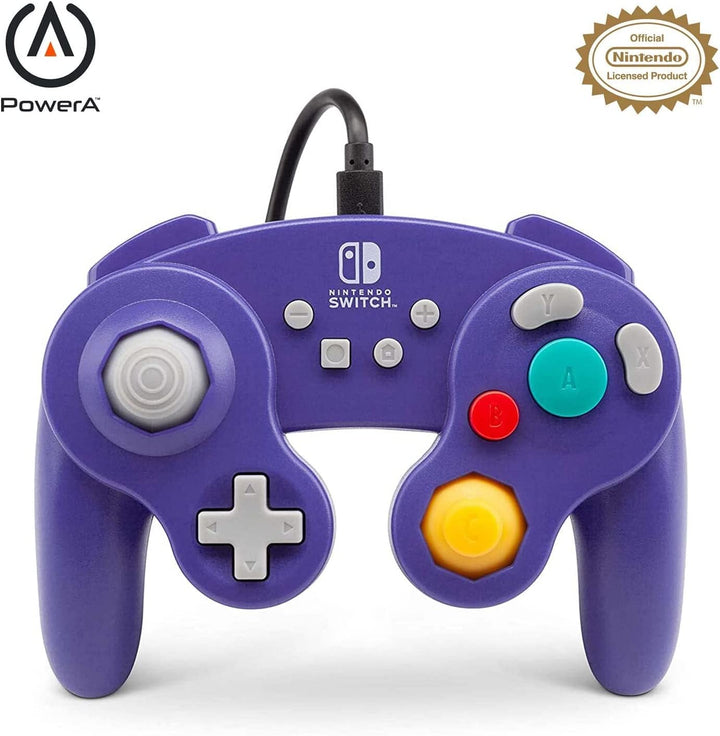 PowerA Wired Officially Licensed GameCube Style Controller for Nintendo Switch