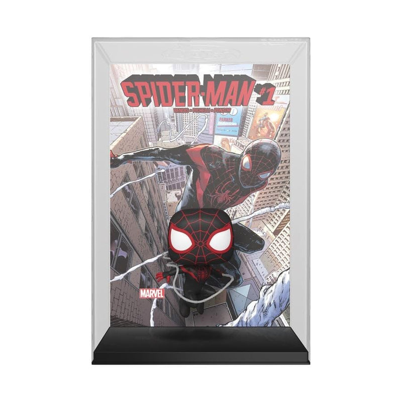 Funko Spider Man Spider Man Comic Cover POP! Vinyl Figure 20, side angle