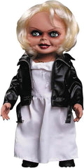Chucky Tiffany Bride Of Chucky 15 MDS Mega Scale Figure With Sound (Black Jacket), packaging shot