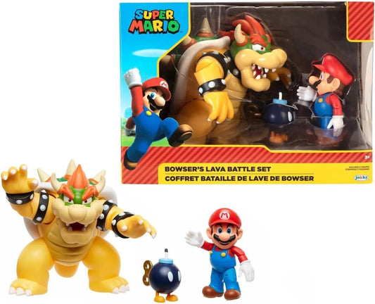 Nintendo - Bowser's Lava Battle Set