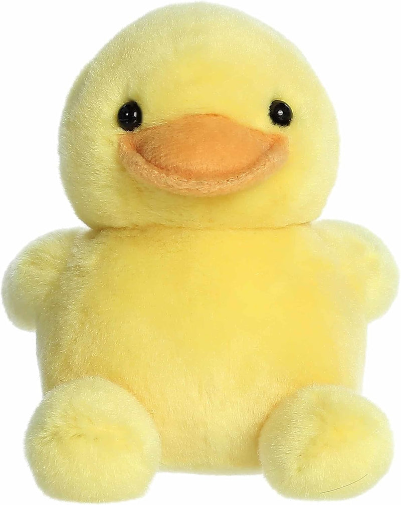 Tubby Rubber Ducky Palm Pals 4 Inch Plush Keychain side angle