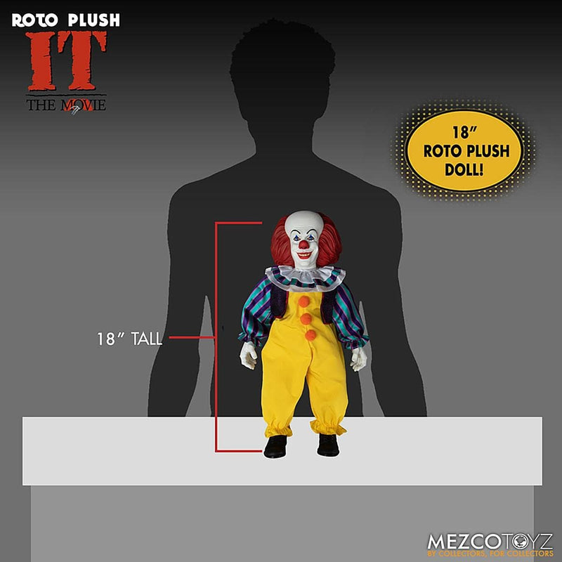 It 1990 Pennywise MDS 18" Roto Plush (view 3)
