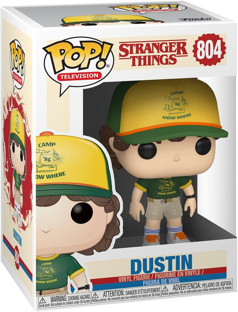 Dustin Henderson At Camp Stranger Things Funko Pop! Vinyl Figure #804