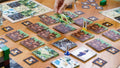 Ravensburger Minecraft Builders & Biomes Strategy Board Game, close-up detail