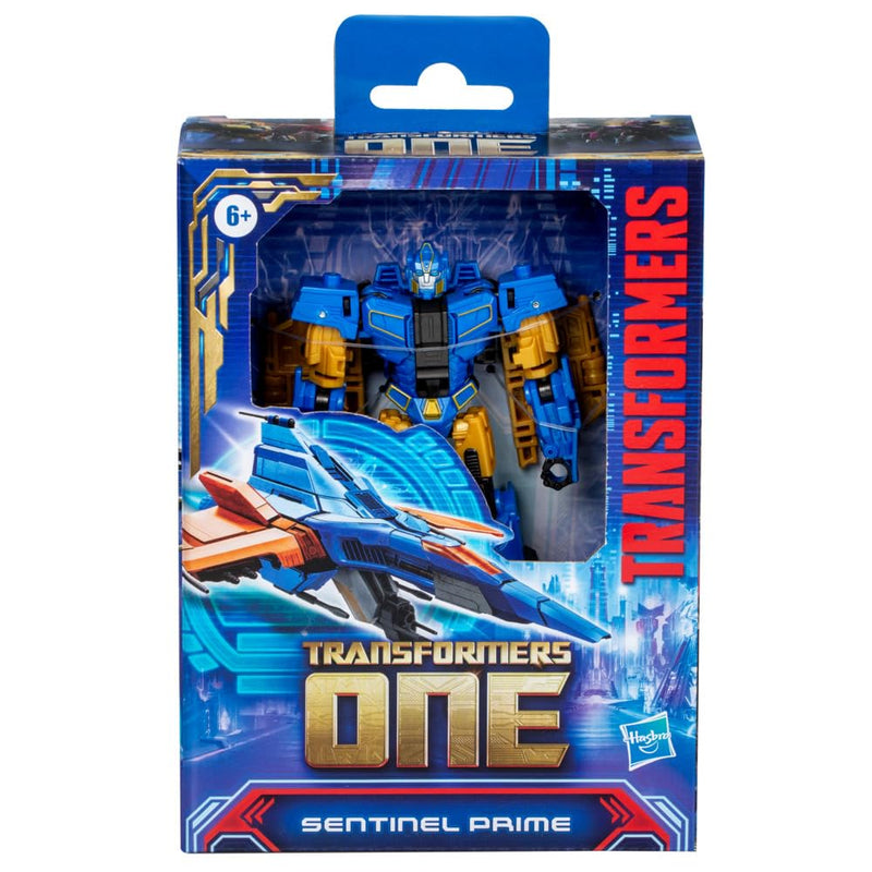 Transformers One Prime Changer Sentinal Prime Action Figure, rear view
