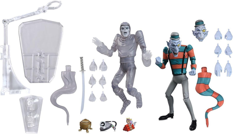 TMNT (Animated) Creepy Eddie And Shibano-Sama 7" Scale Action Figure 2-Pack - Saturday Morning Adventures Teenage Mutant Ninja Turtles (view 3)