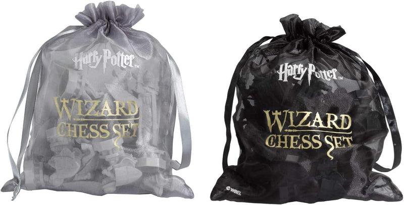 The Noble Collection Harry Potter Wizard Chess Set, close-up detail