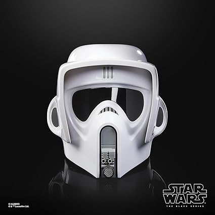 Star Wars The Black Series Scout Trooper Premium Electronic Helmet - Image 4