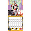 Harley Quinn Square 2025 Calendar, rear view