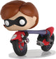 Funko Rides: Incredibles 2 (Elastigirl On Elasticycle) POP! Vinyl Figure
