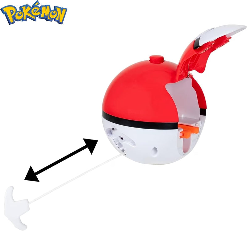 Pokemon Battle Spinning Top and Poke Ball Launcher Squirtle, packaging shot