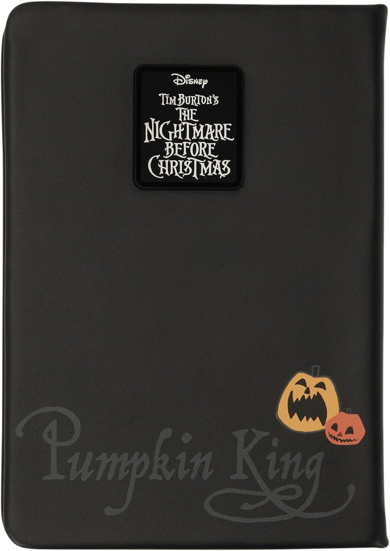 Loungefly - The Nightmare Before Christmas Jack Holiday Stationery Journal close up detail