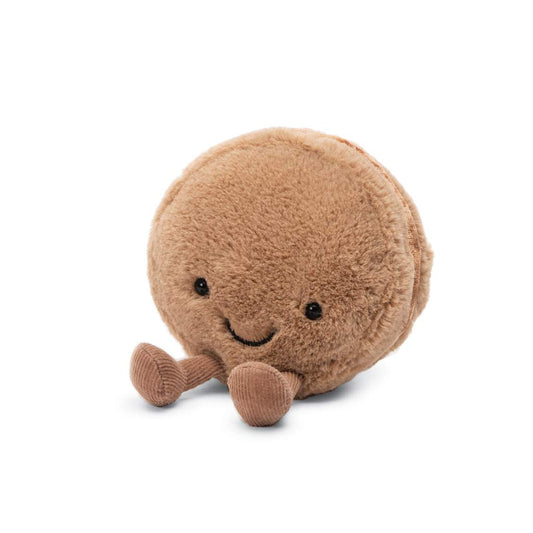 Jellycat Amuseable Macaron Chocolate collectible from Jolof Store