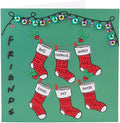 Holiday Cheer Crystal Art Card Kit 18x18cm