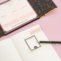 Wicked Part Two Weekly Planner With Sticky Notes packaging view