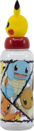 Pokemon 560ML 3D Figurine Bottle, side angle