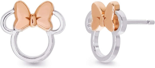Disney Minnie Mouse Silhouette Stud Earrings