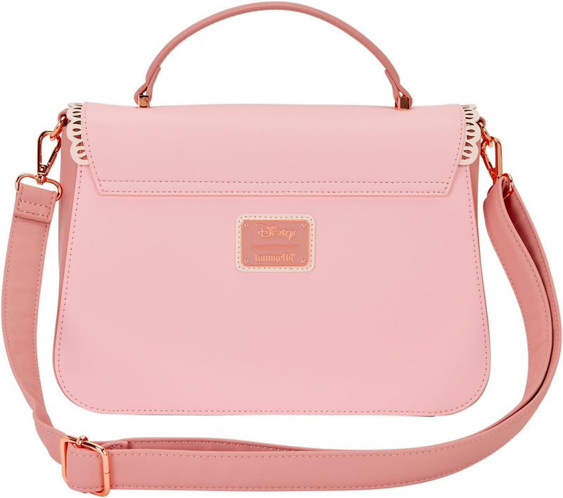 Loungefly - Disney Princess Stained Glass Crossbody Bag close up detail