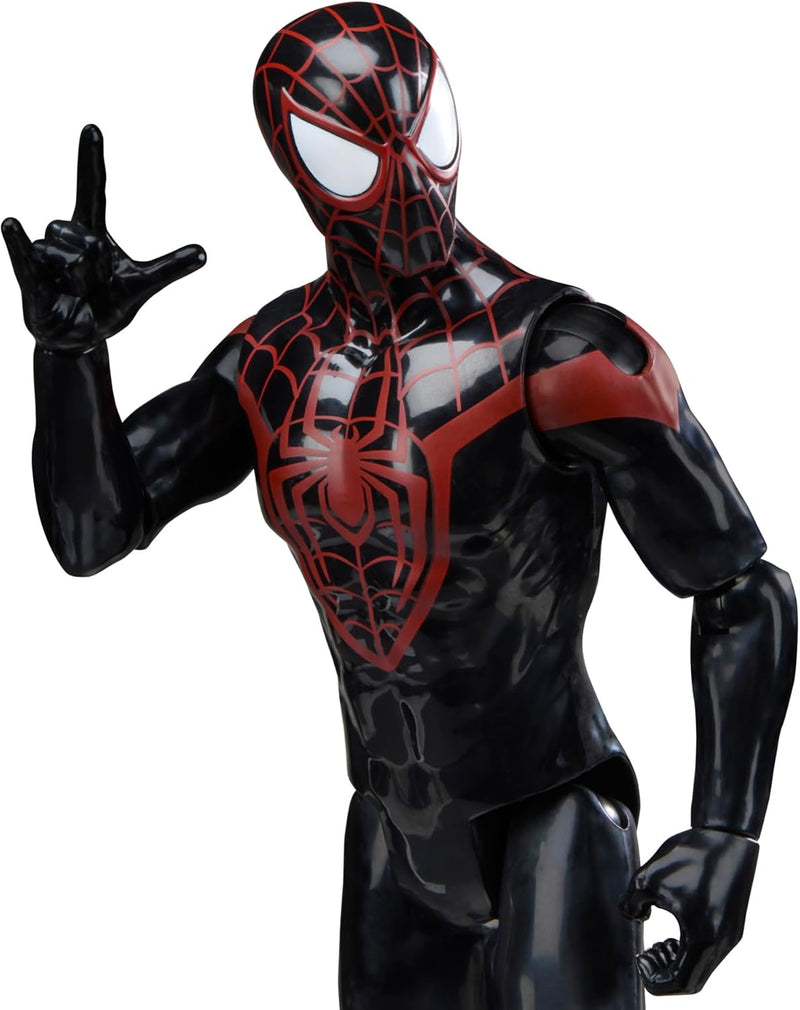 Marvel Spider Man Miles Morales Figure Titan Series Action Figure - Image 7