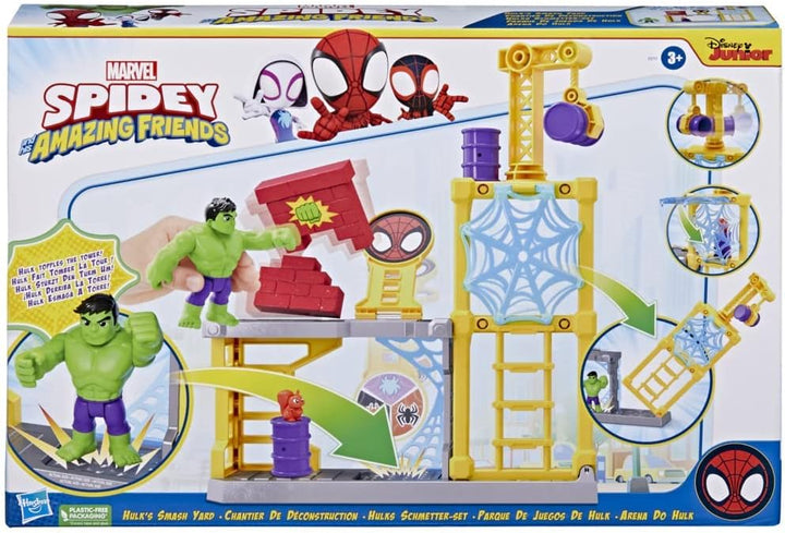 Marvel Spidey and His Amazing Friends Hulk’s Smash Yard