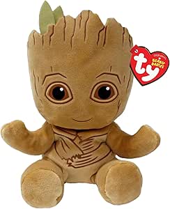 Ty Marvel Baby Groot Beanie Babies Plush
