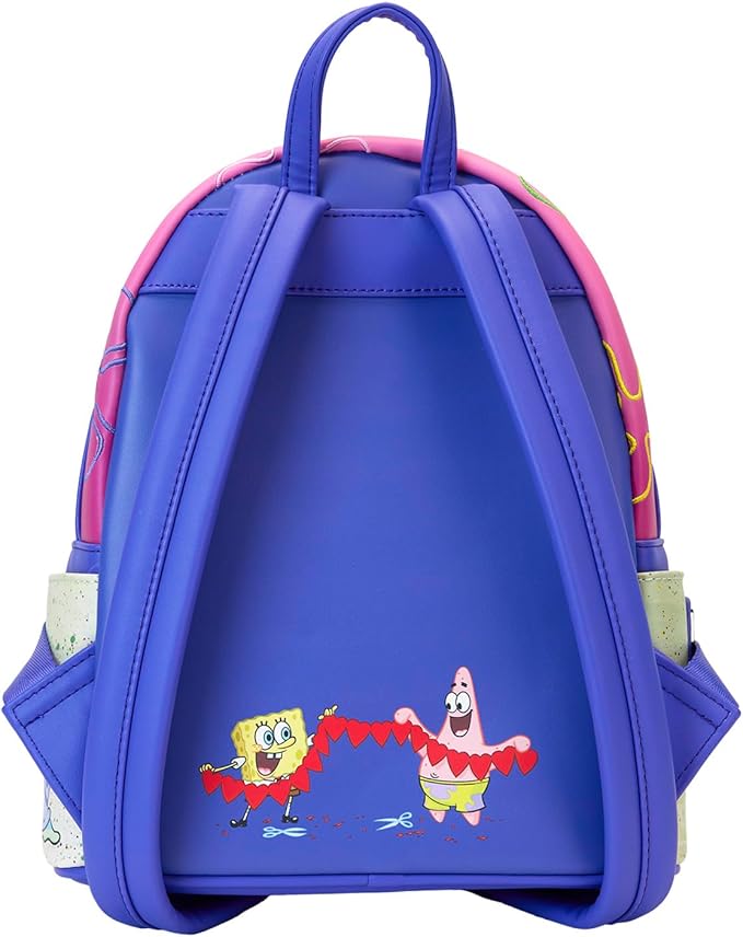 Loungefly Nickelodeon Spongebob & Patrick Mini Backpack, in display