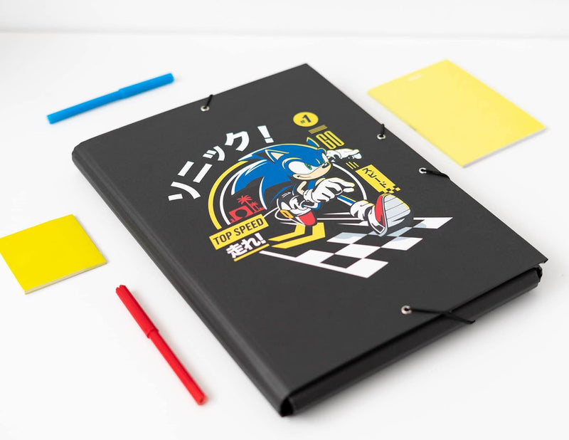 Sonic Premium Flap Folder design detail