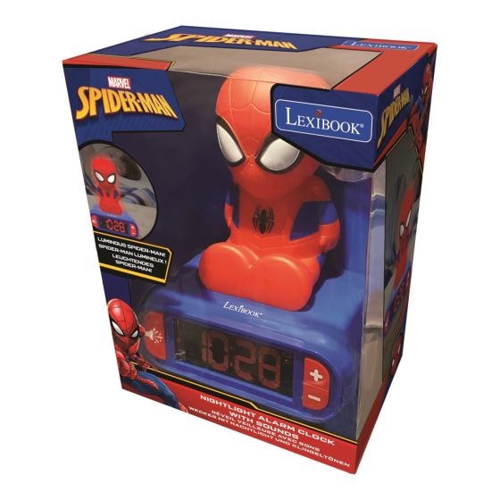 Spider-Man Alarm Clock With Sound Effects