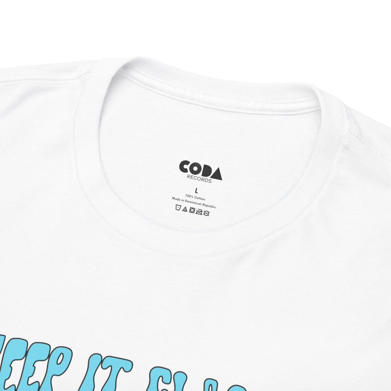'Keep It Classic' Retro T-Shirt, close-up detail