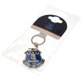 Everton FC Crest Keyring, side angle