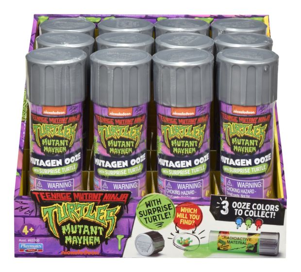 Teenage Mutant Ninja Turtles Movie Matgen Ooze Cannister Assortment