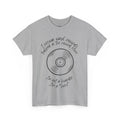'I'm Not a Hoarder, I'm a Hero' Men's Vinyl T-Shirt, rear view