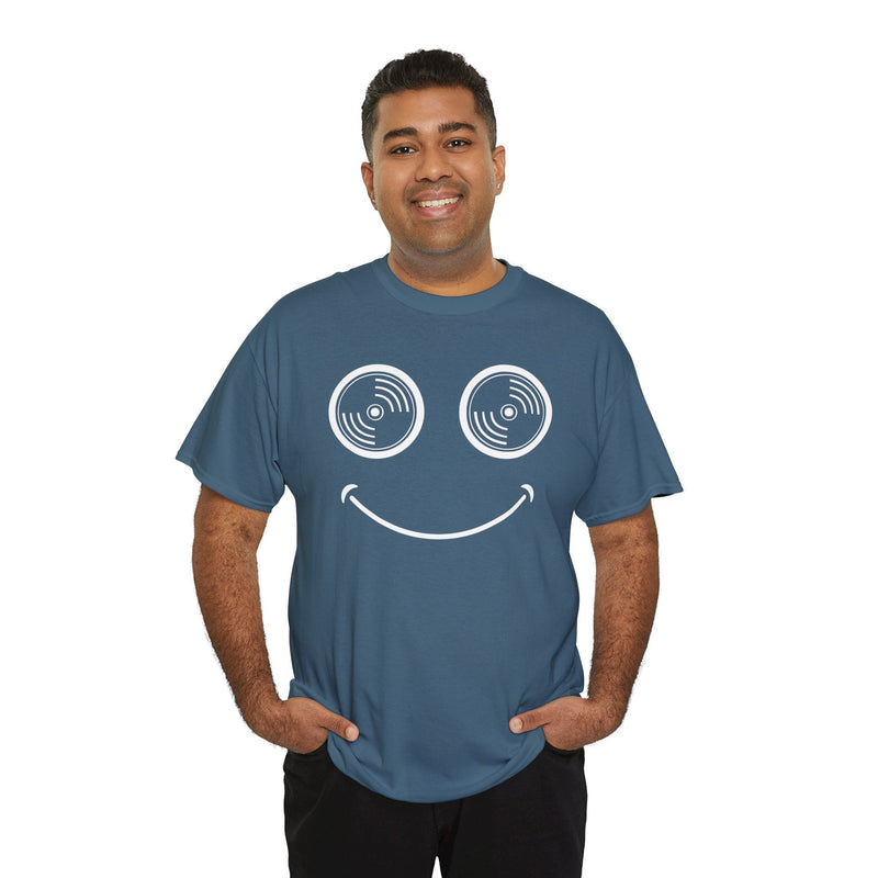 Vinyl Makes Me Happy Men's T-Shirt, product detail
