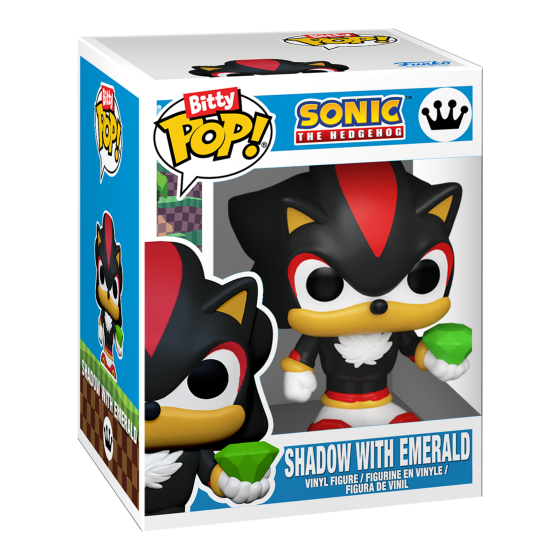2-Pack - Sonic - Knuckles & Shadow Funko Bitty Pop! Vinyl Figures, packaging view