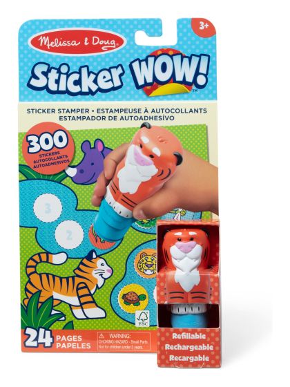 Melissa & Doug Sticker Wow! Pad/Stamp Tiger