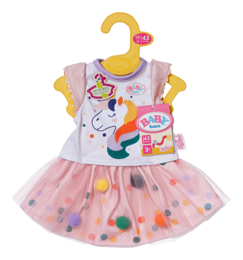 Baby Born Tutu Dress Unicorn 43cm Doll Outfit