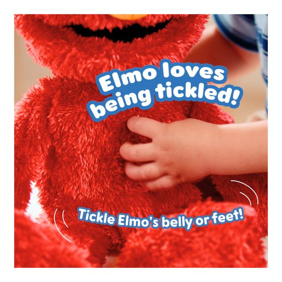 Sesame Street Tickle Me Elmo Giggle Max