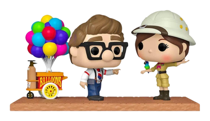 Pop! Moment - Up - Carl & Ellie with Balloon Cart