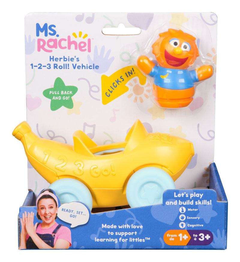 Ms. Rachel Herbie's 1, 2, 3 Roll! Vehicle collectible from Abgee