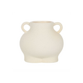 Cream Speckle Bum Plant Pot
