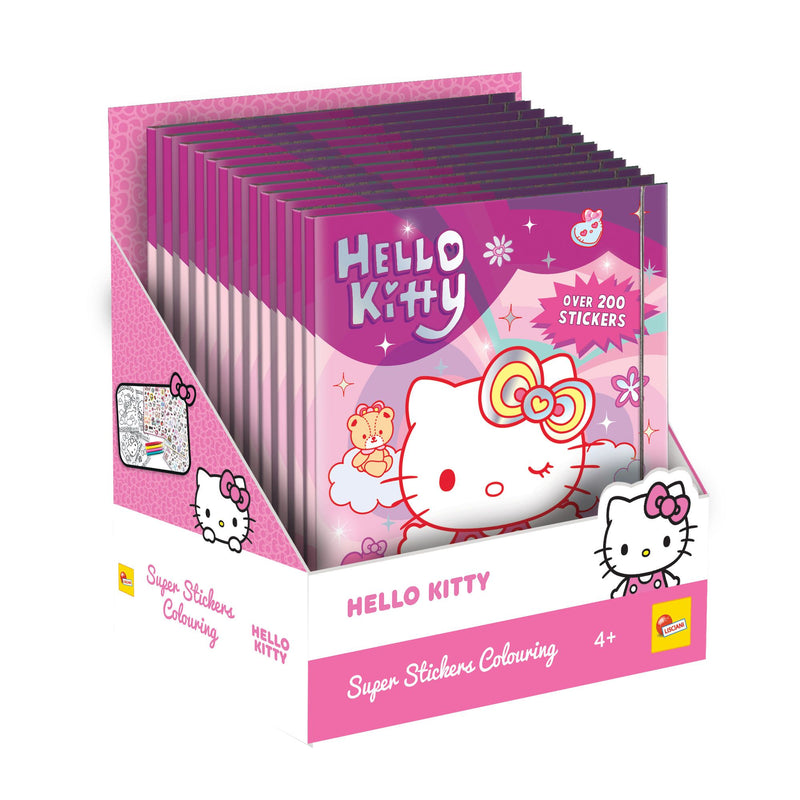 Hello Kitty Sticker Colouring Book in CDU - Image