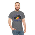 'Money Can't Buy Happiness, But It Can Buy Vinyl' Men's T-Shirt, rear view