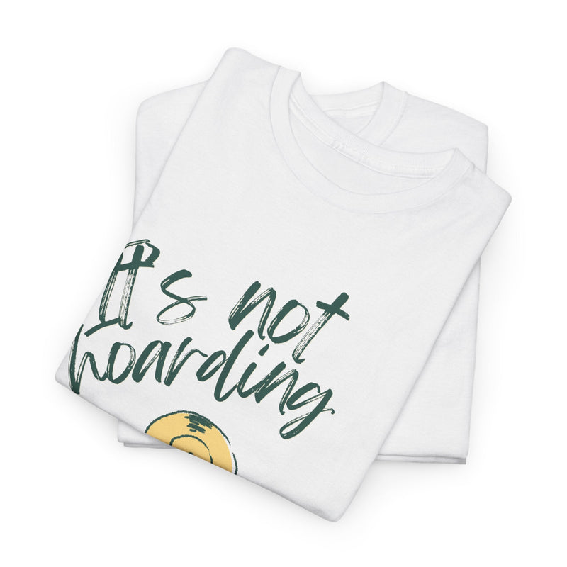 'It's Not Hoarding If It's Vinyl' Men's T-Shirt, alternate view