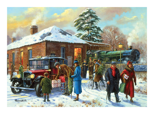 Xmas Nostalgia Nearly Home 1000 Piece Jigsaw Puzzle
