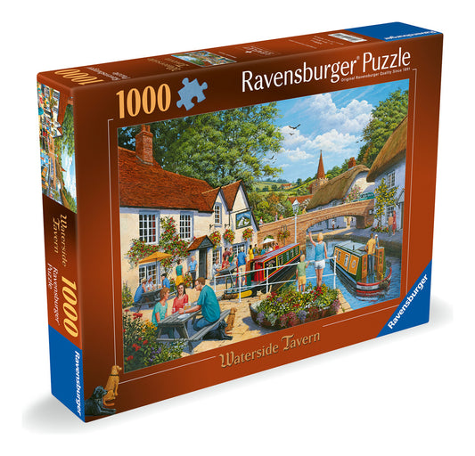 Waterside Tavern 1000 Piece Jigsaw Puzzle
