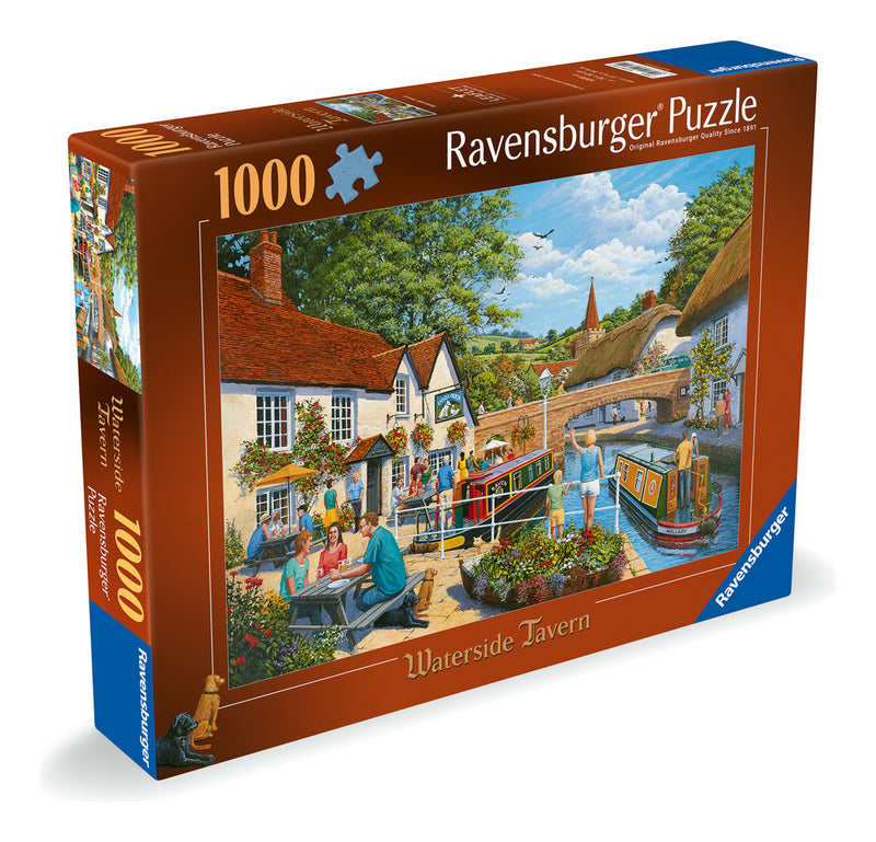 Waterside Tavern 1000 Piece Jigsaw Puzzle