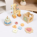 Wooden 3 in 1 Box - Giraffe